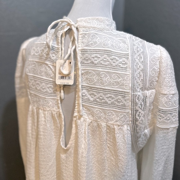 🆕 FREE PEOPLE It Takes Two Top in Optic White - Picture 11 of 12